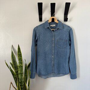 Trandlands 101 Shirt in Washed Denim